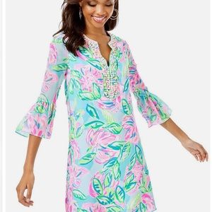 NWT Lilly Pulitzer Elenora Silk Dress - Medium